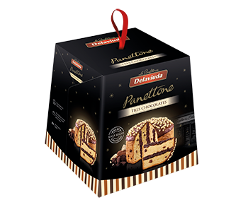 Delaviudaa - Panettone Tres Chocolates