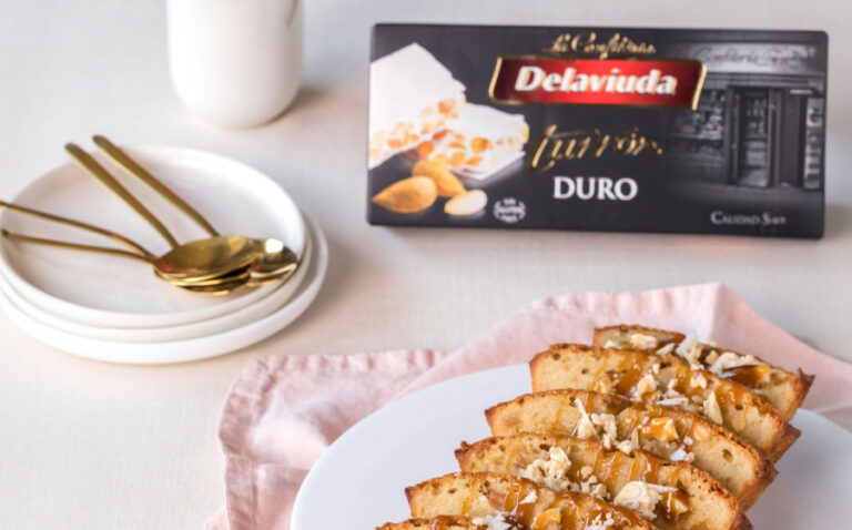 biscuit turrón duro caramelo