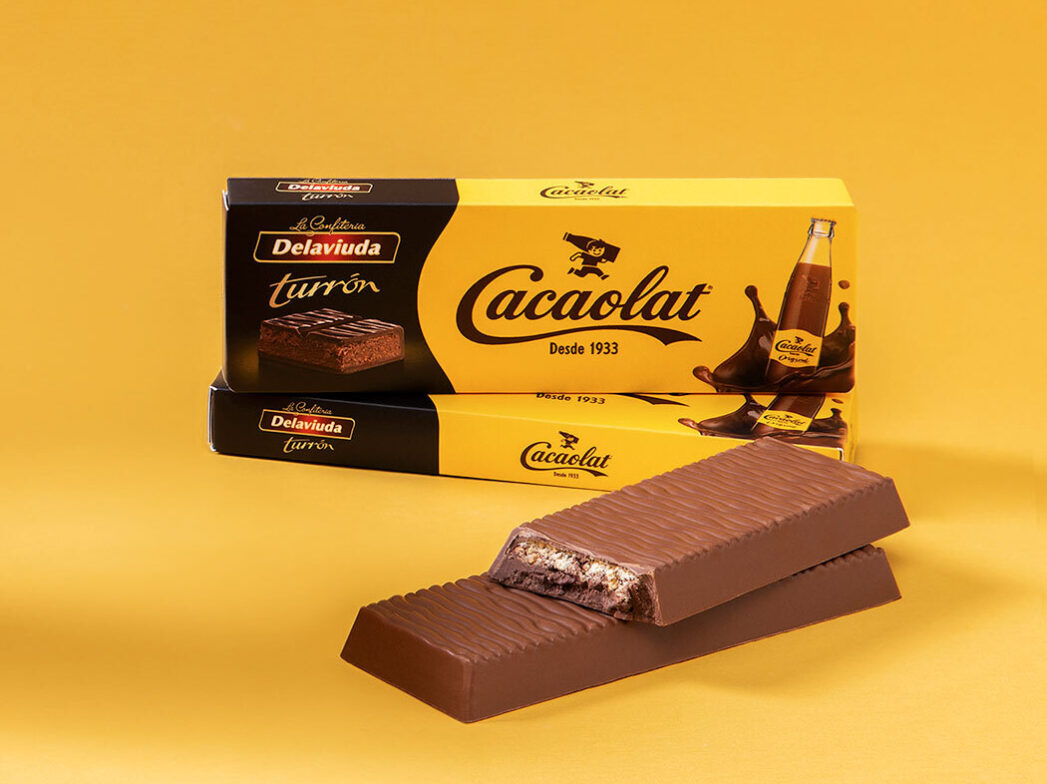 turrón cacaolat delaviuda