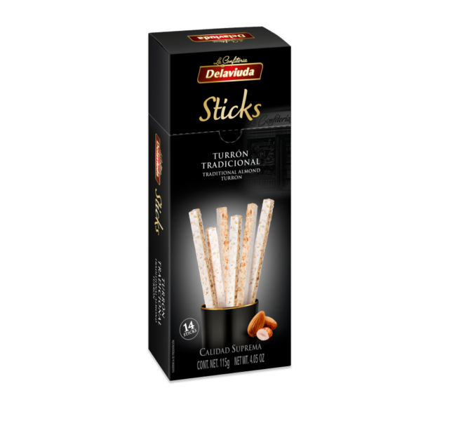 sticks turron tradicional