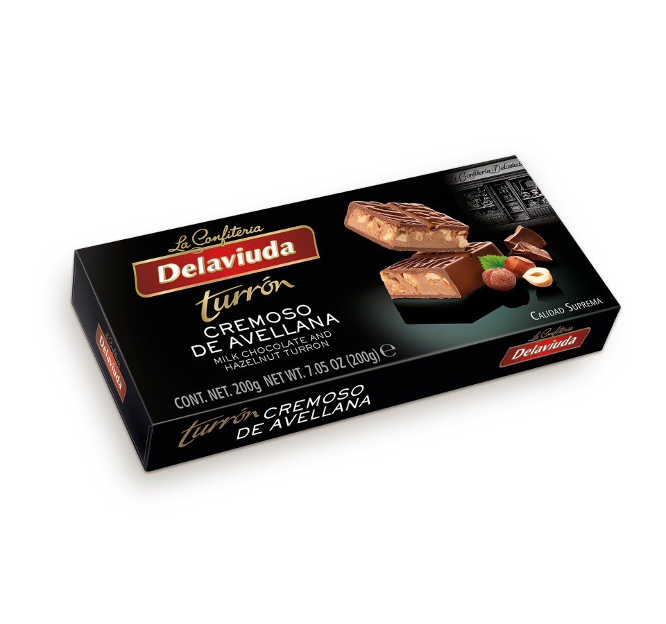 turron cremoso de avellanas